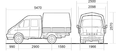 Схема газ 33023